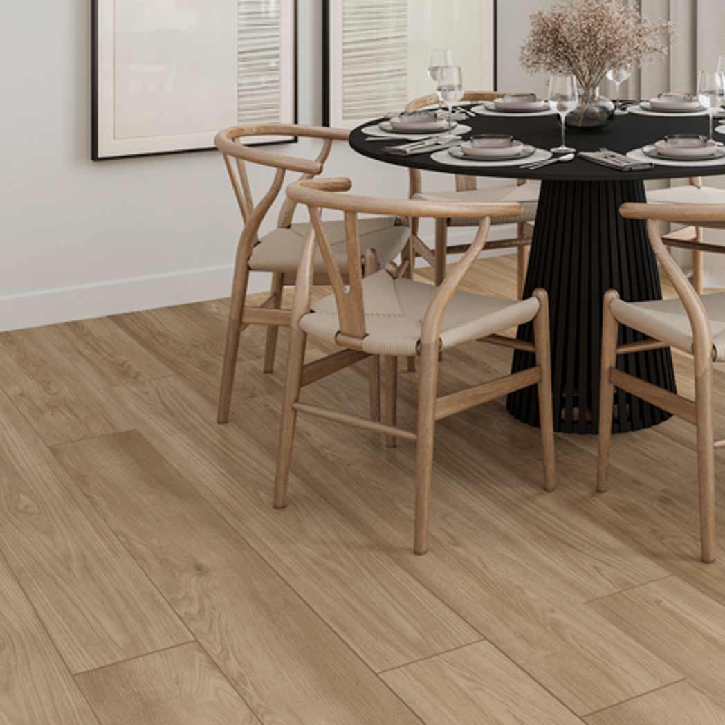 Tarkett Laminate ShoreFlor Seashell Chestnut Gulf SF091 room