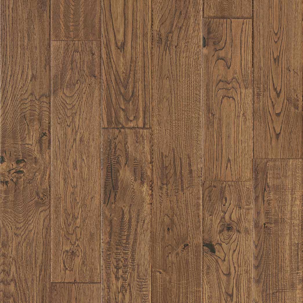 Terra Floors-Oakley-Branson-Chestnut Solid Oak Prefinished Handscraped Hardwood Flooring
