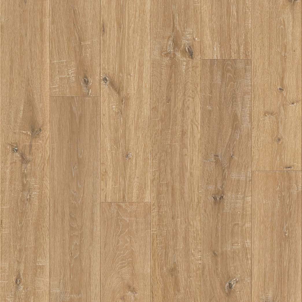 Terra Floors-Oakley-Crawley-Natural Solid Oak Prefinished Handscraped Hardwood Flooring