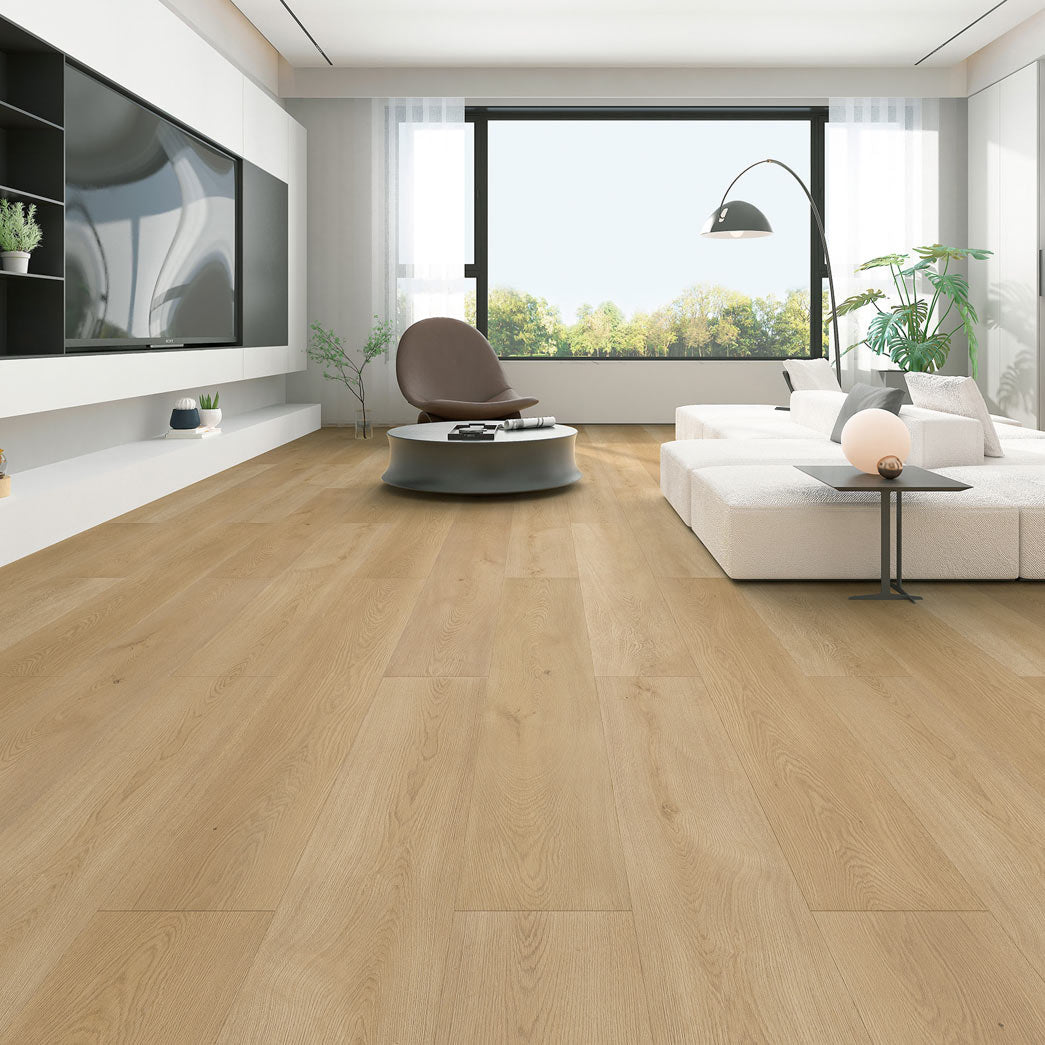 Terra Floors Prominence Prestige Oak-Mount Vernon 8mm SPC 28mil wearlayer Vinyl Plank LVP Room Scene