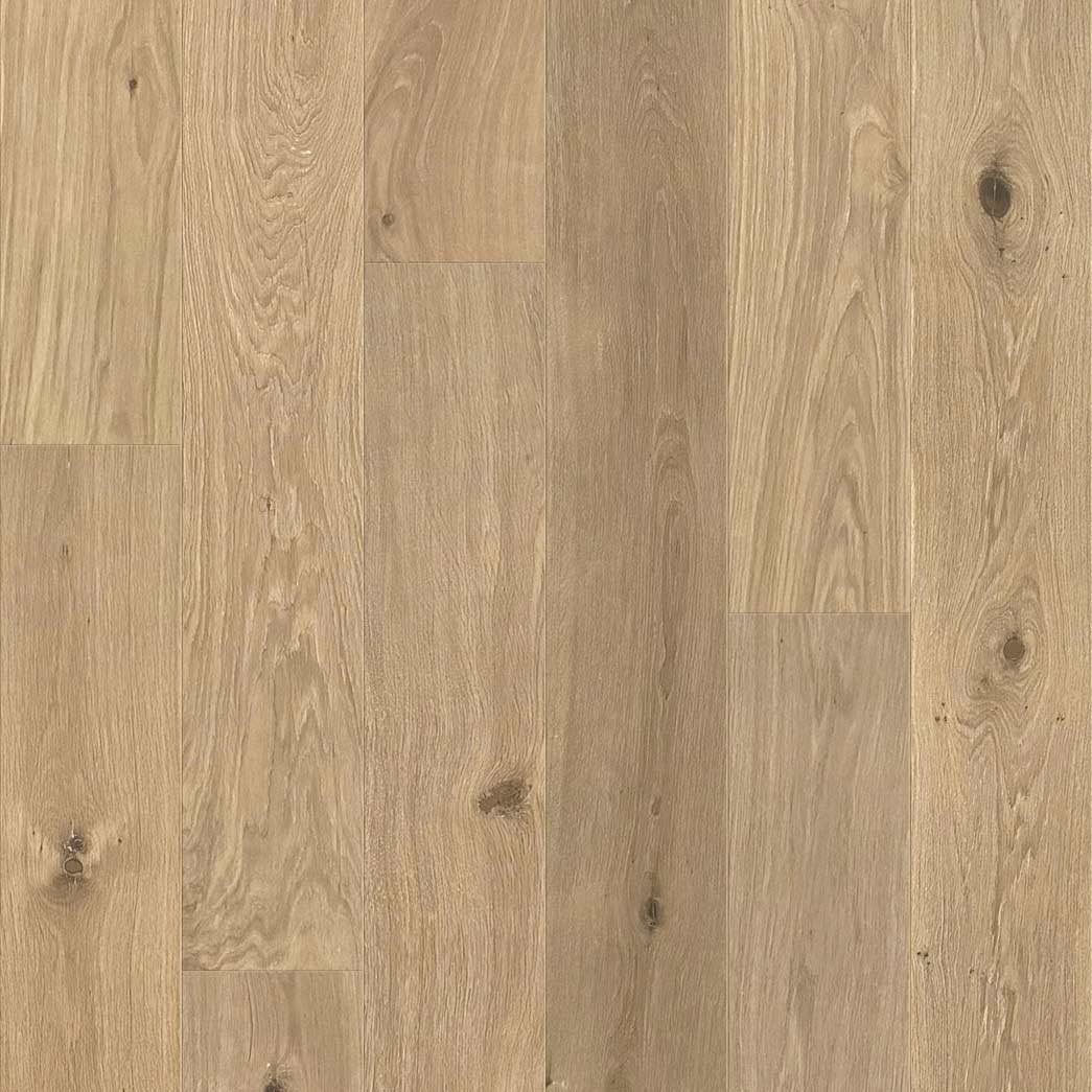 Terra Floors Quercus Harvest-Laurel 9/16" European White Oak 3mm Veneer Wirebrushed 7.5" Engineered Hardwood Flooring