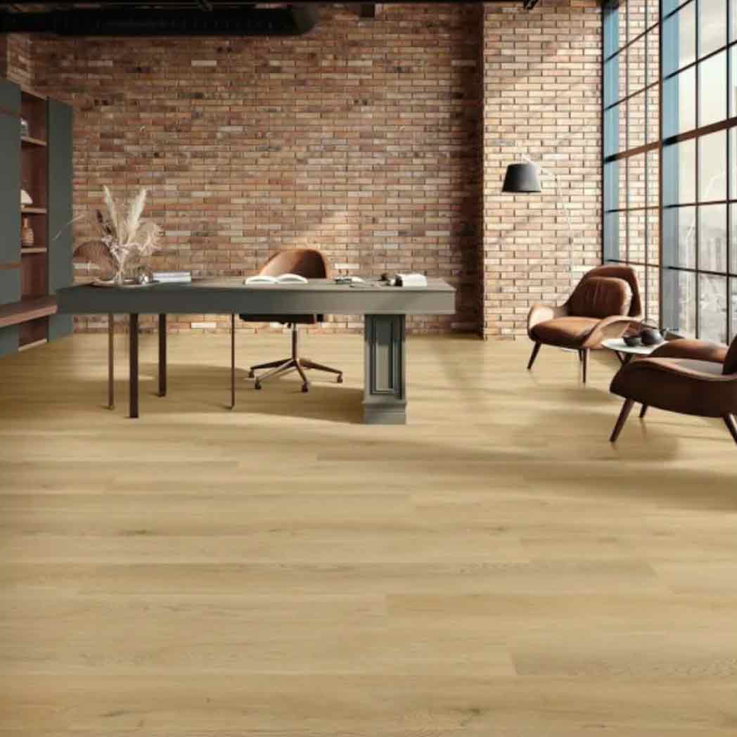 Titan Surfaces Dryback LVP Revival TG11V Naples 1105 room