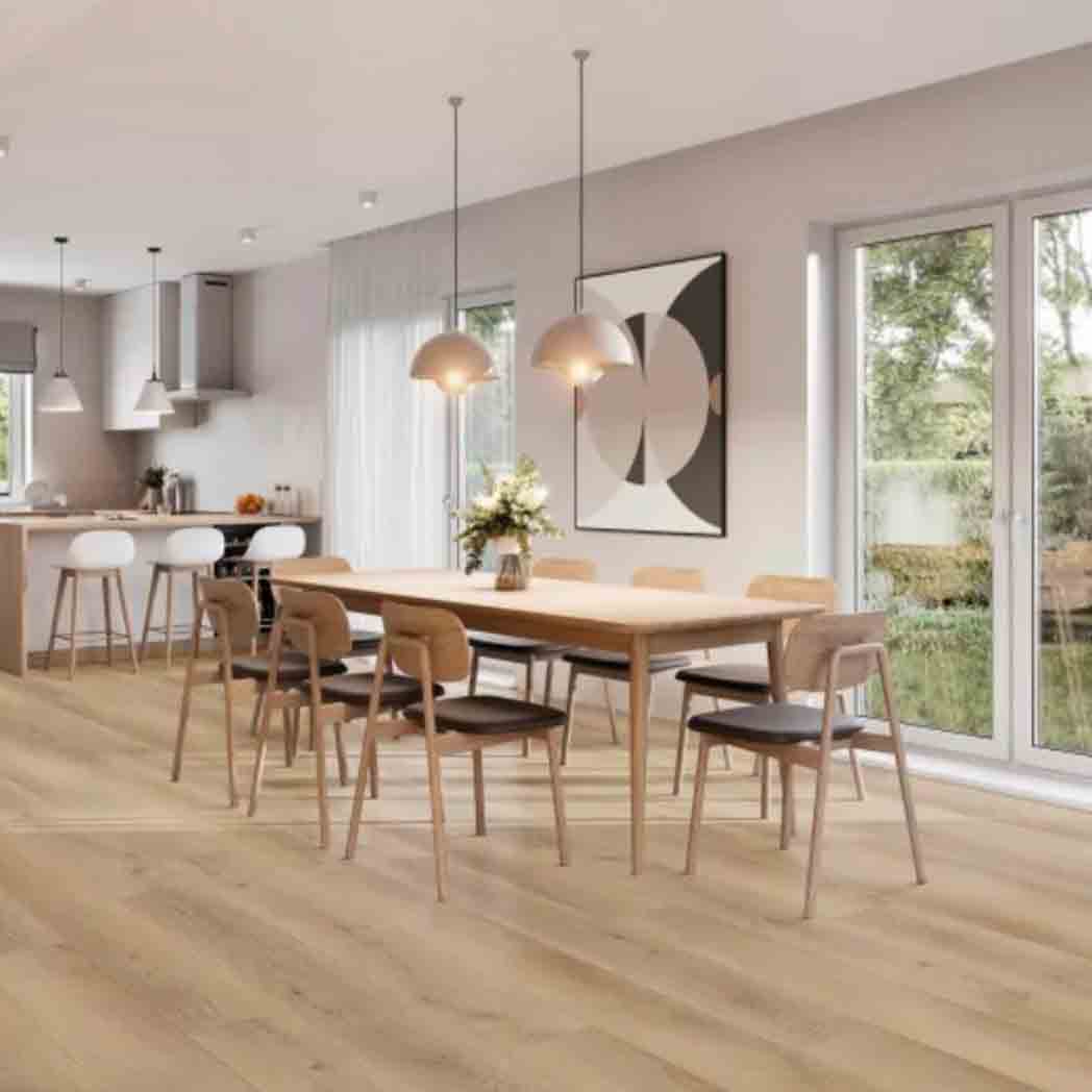 Titan Surfaces LVP Genesis TS07 Monterey Pine 7010 room
