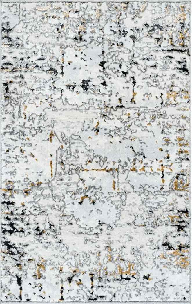 Tyse Area Rugs Antik Yellow ANT2012