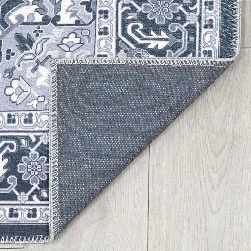 Tyse Area Rugs Antiquity Gray AQY1009 backing