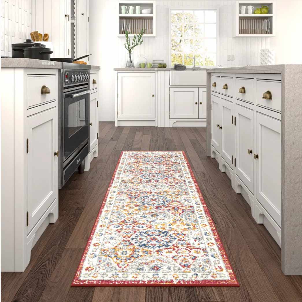 Tyse Area Rugs Chelsea 2'3"x7'3"Multi-Color CHL1100