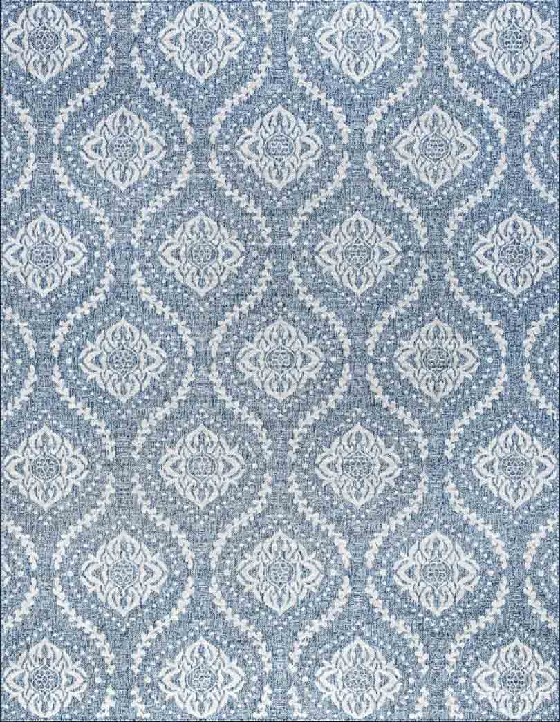 Tyse Area Rugs Denver Blue DEN1101