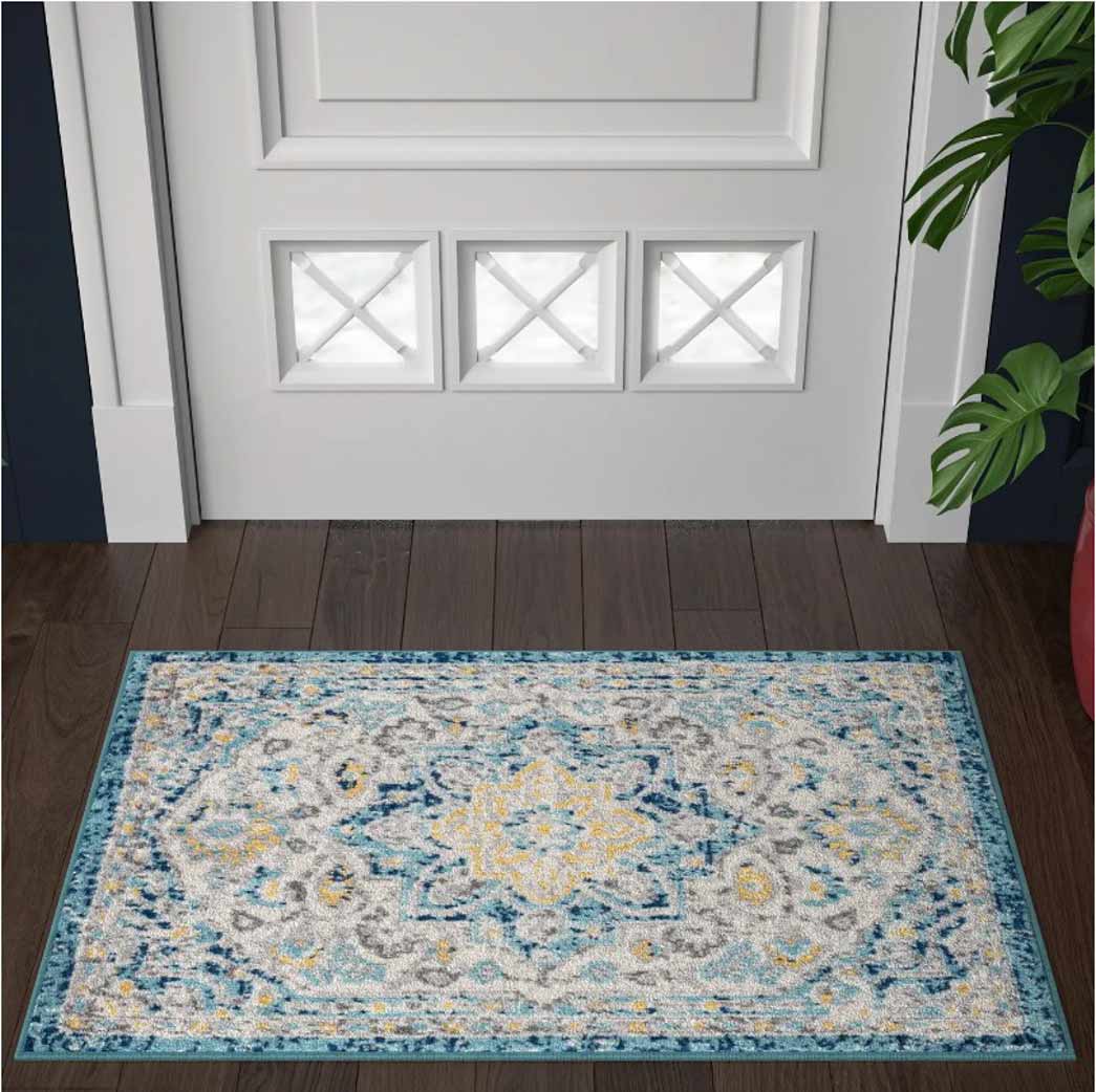 Tyse Area Rugs Dynamic 2'x3' Aqua DYN1519