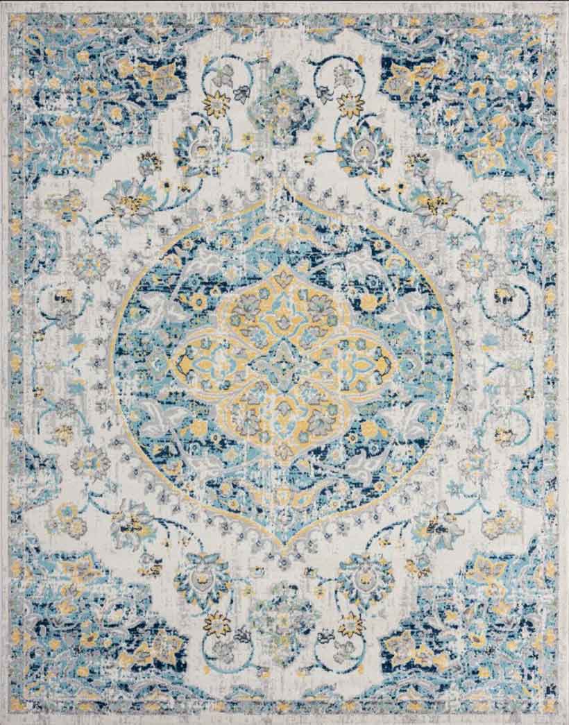 Tyse Area Rugs Dynamic Aqua DYN1419