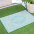 Tyse Area Rugs Eco 2'x3' Aqua ECO1606