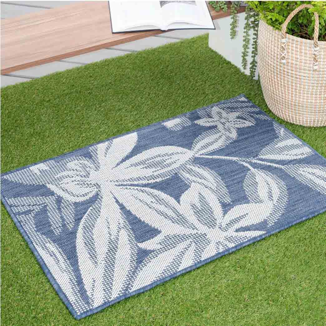 Tyse Area Rugs Eco 2'x3' Blue ECO1702