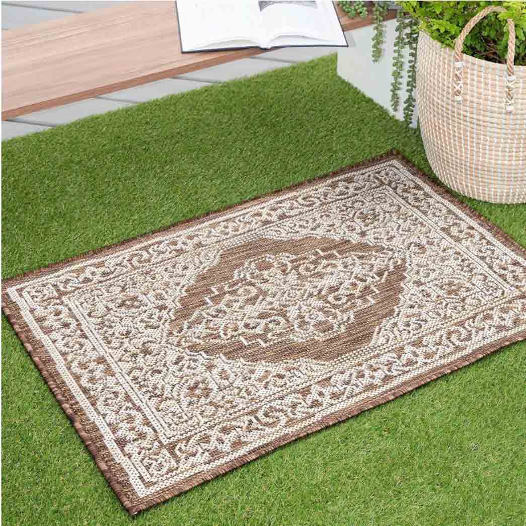 Tyse Area Rugs Eco 2'x3' Brown ECO1603