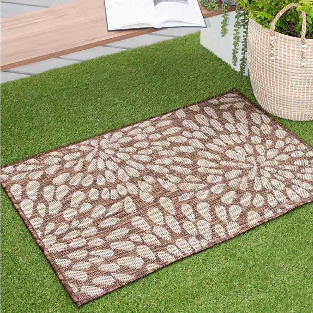 Tyse Area Rugs Eco 2'x3' Brown ECO1903