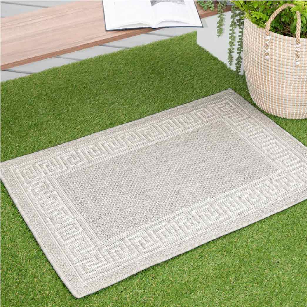 Tyse Area Rugs Eco 2'x3' Gray ECO1004