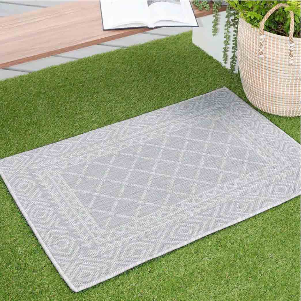 Tyse Area Rugs Eco 2'x3' Gray ECO2109