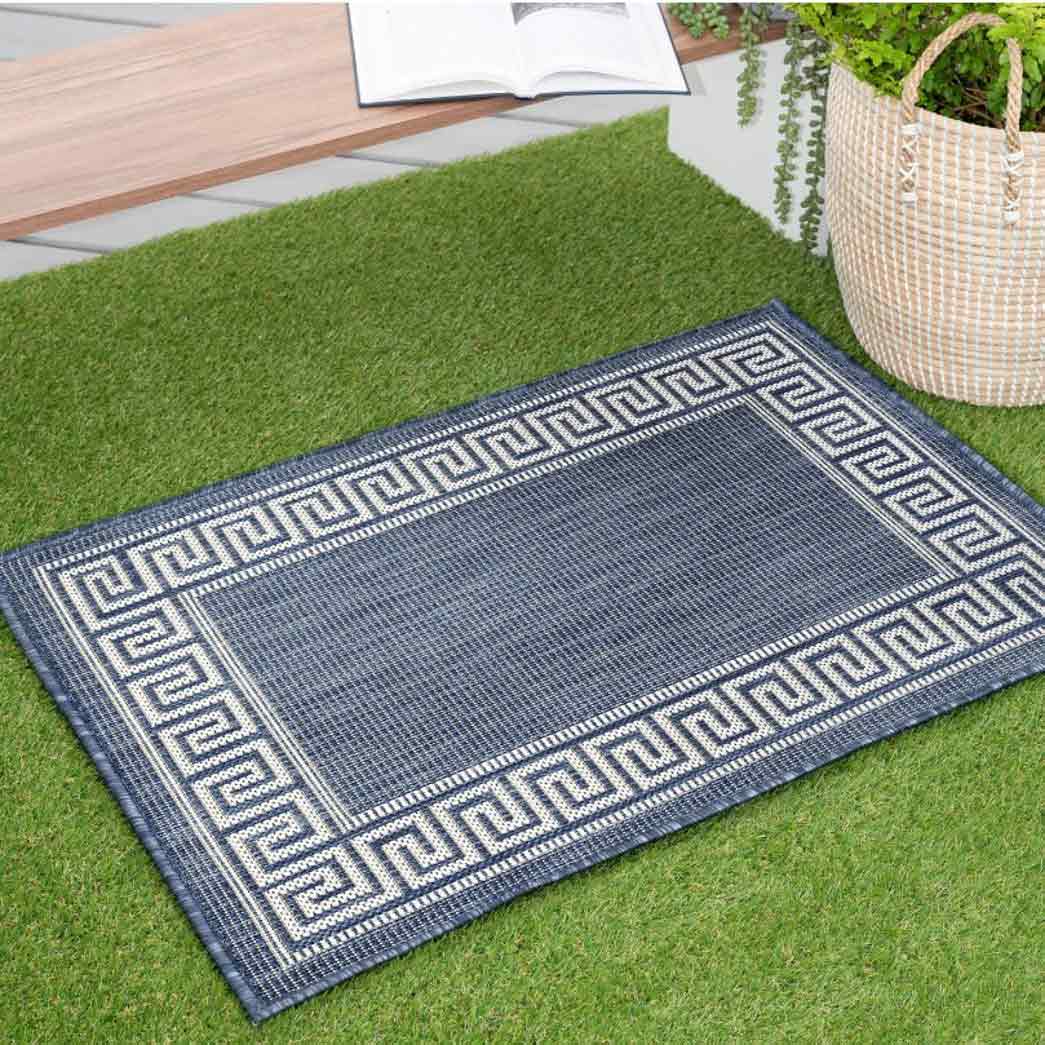 Tyse Area Rugs Eco 2'x3' Navy ECO1005