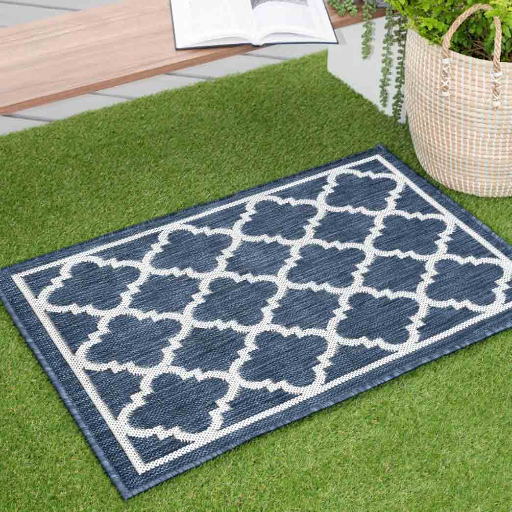 Tyse Area Rugs Eco 2'x3' Navy ECO1305