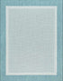 Tyse Area Rugs Eco Aqua ECO1206