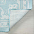 Tyse Area Rugs Eco Aqua ECO1606 backing