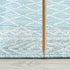 Tyse Area Rugs Eco Aqua ECO2119 thick pic