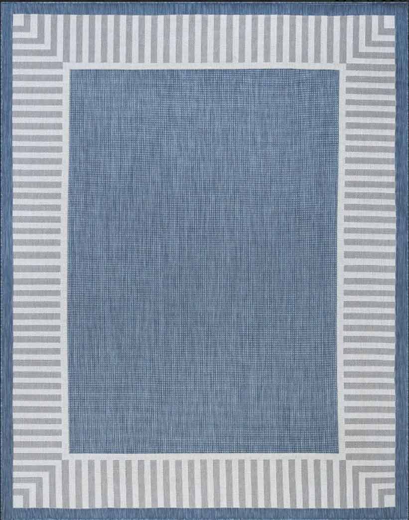 Tyse Area Rugs Eco Blue ECO1102