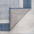 Tyse Area Rugs Eco Blue ECO1202 backing