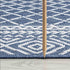 Tyse Area Rugs Eco Blue ECO2106 thick pic