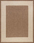 Tyse Area Rugs Eco Brown ECO1103