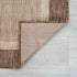 Tyse Area Rugs Eco Brown ECO1203 backing