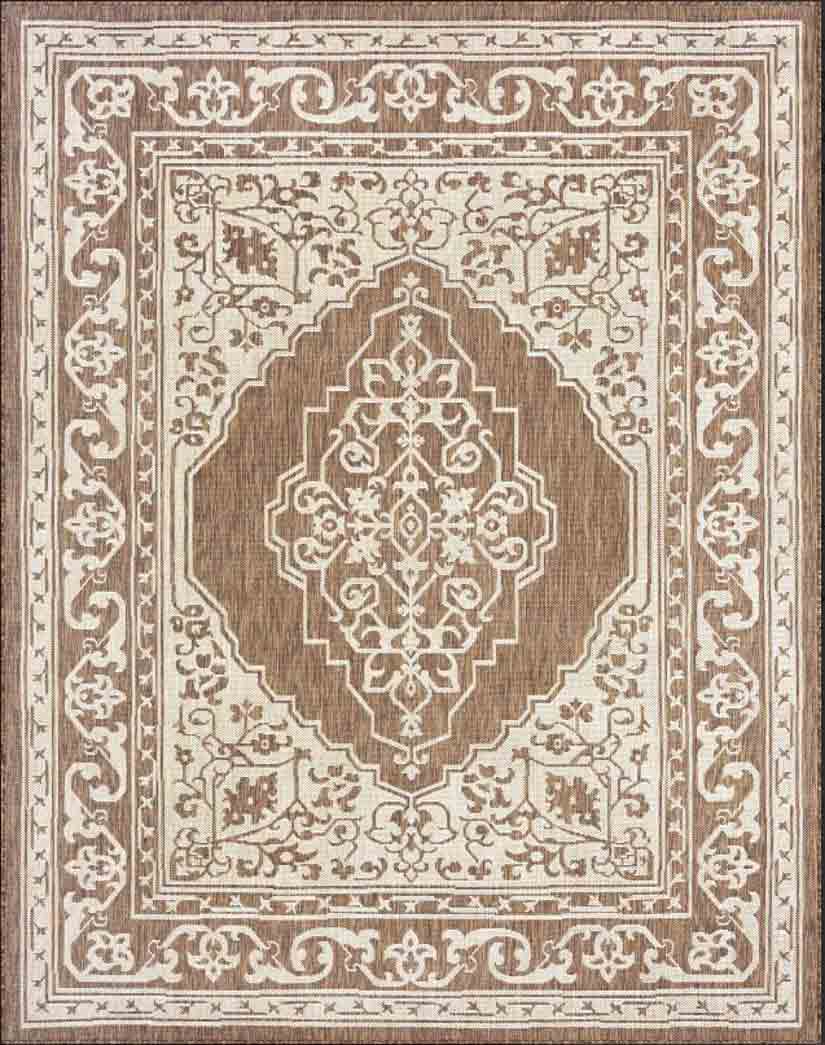 Tyse Area Rugs Eco Brown ECO1603