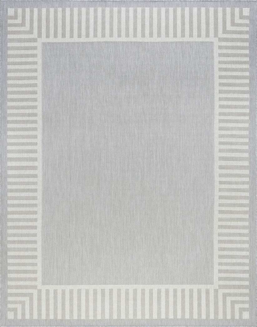 Tyse Area Rugs Eco Gray ECO1104