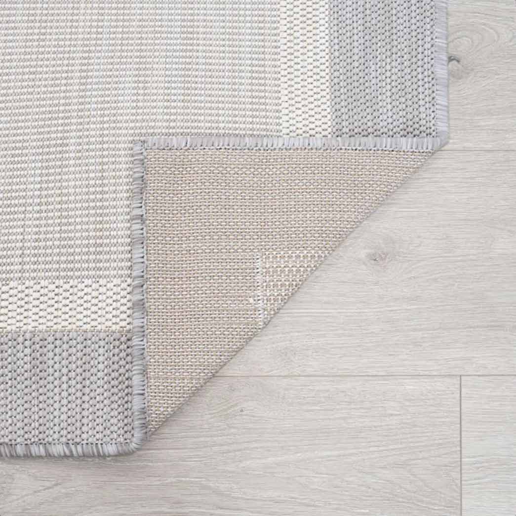 Tyse Area Rugs Eco Gray ECO1204 backing