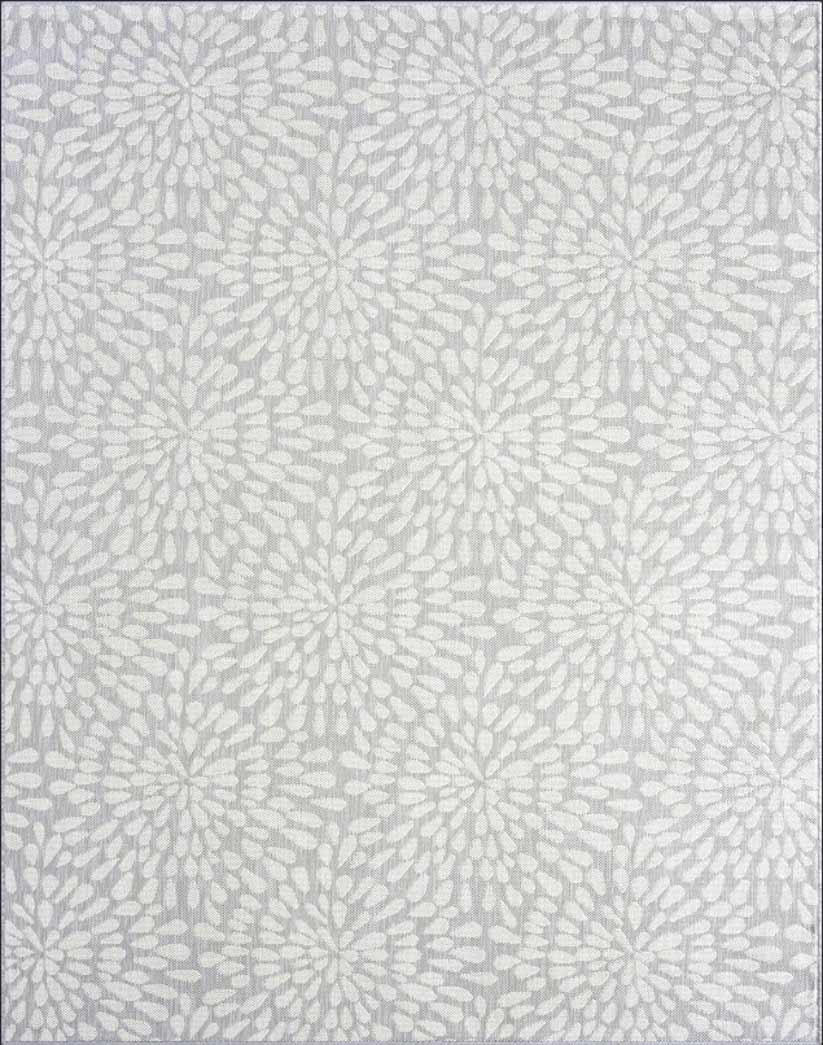 Tyse Area Rugs Eco Gray ECO1904