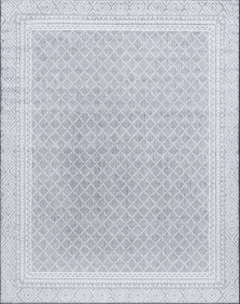 Tyse Area Rugs Eco Gray ECO2109