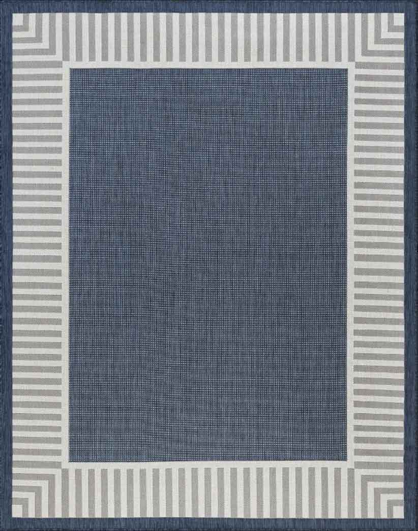 Tyse Area Rugs Eco Navy ECO1105