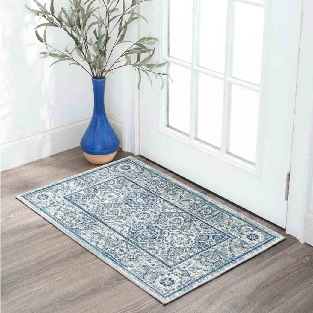 Tyse Area Rugs Garden 2'x3'4" Navy GRD6507