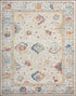 Tyse Area Rugs Garden Gray GRD6009