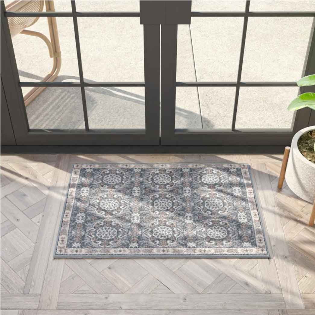 Tyse Area Rugs Hampton 2'x3' Gray HMP3809