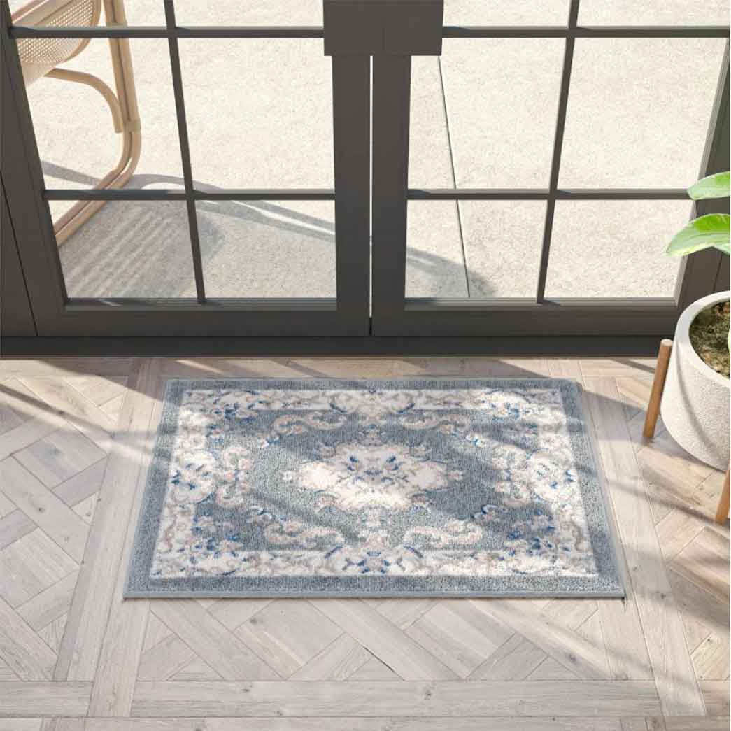 Tyse Area Rugs Hampton 2'x3' Gray HMP3909