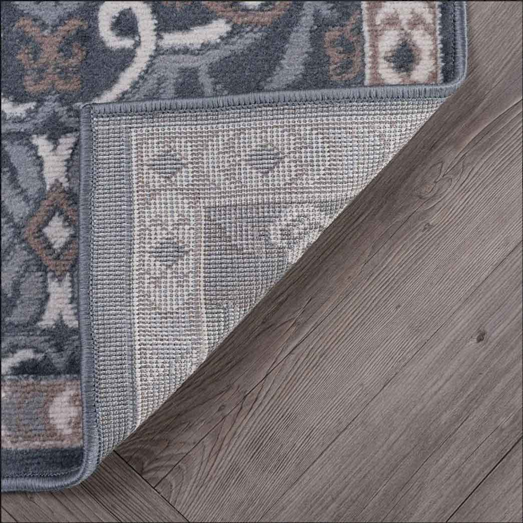 Tyse Area Rugs Hampton Gray HMP3809 backing