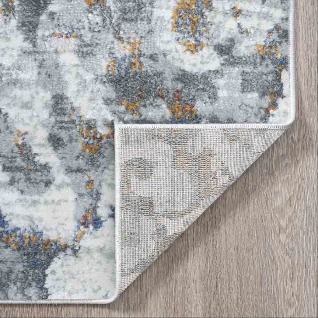 Tyse Area Rugs Hillside Gray HLS0209 backing