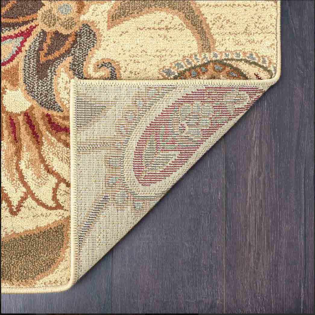 Tyse Area Rugs Impressions Beige IMP7772 backing