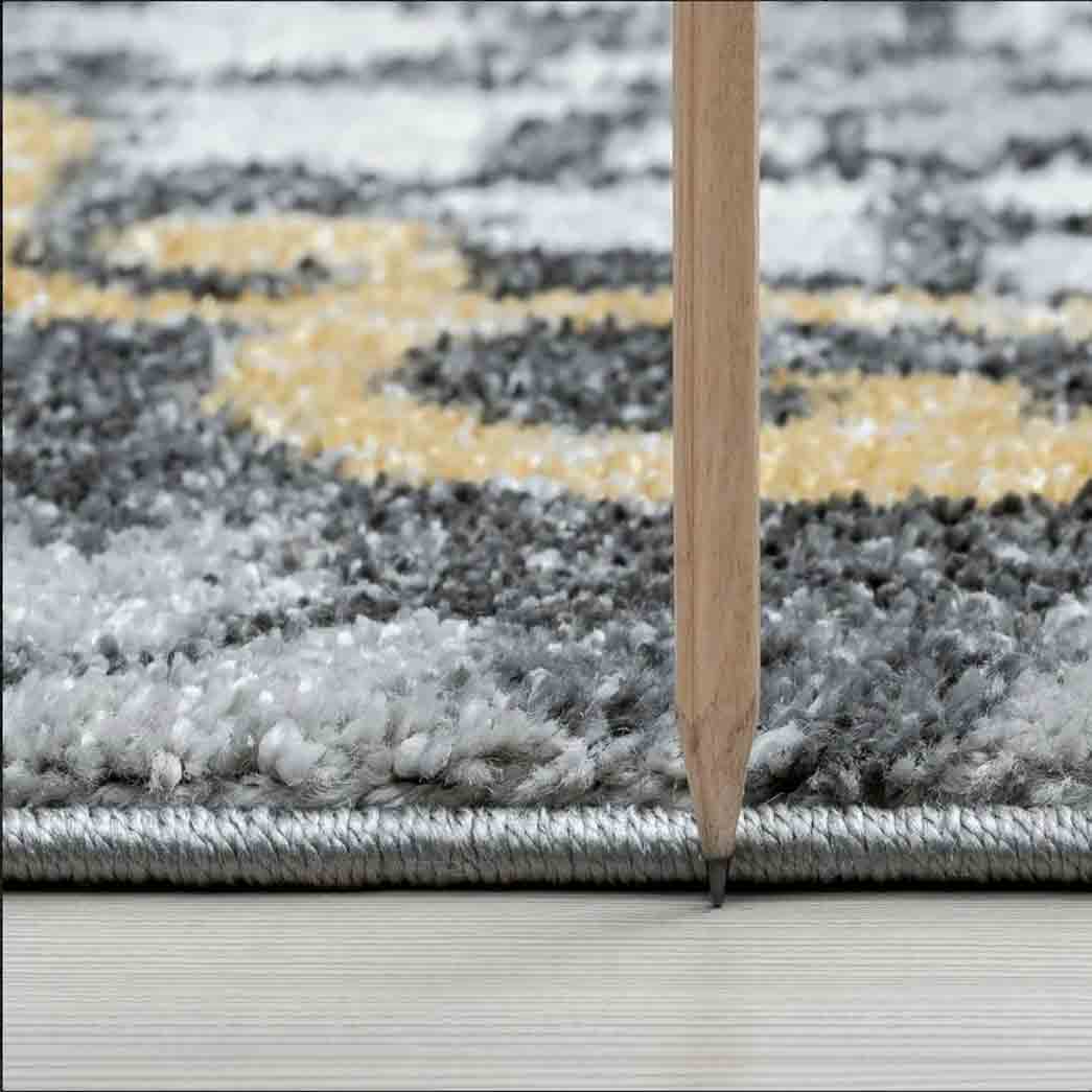 Tyse Area Rugs Jaize Dark Gray JZE1341 thick pic