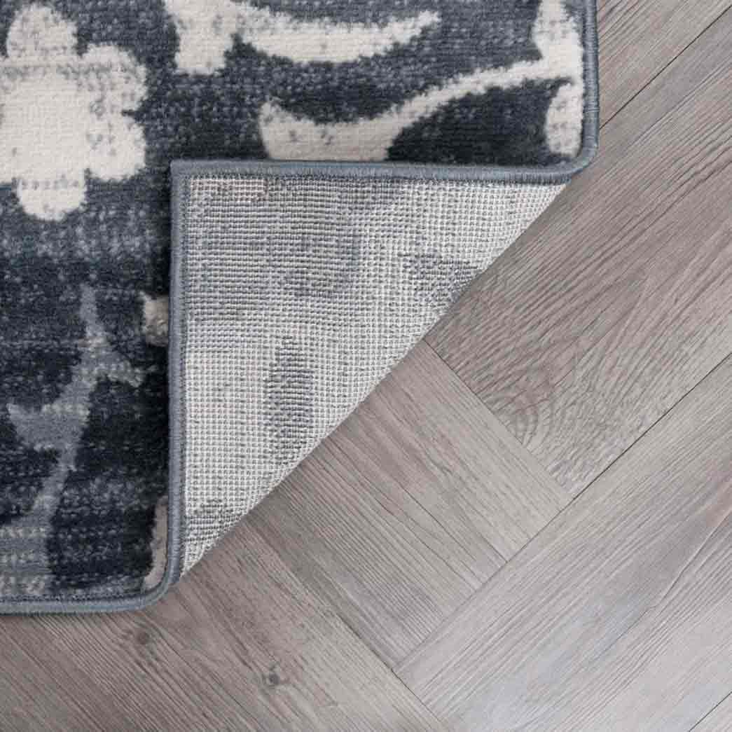 Tyse Area Rugs Madison Gray MDN3109 backing