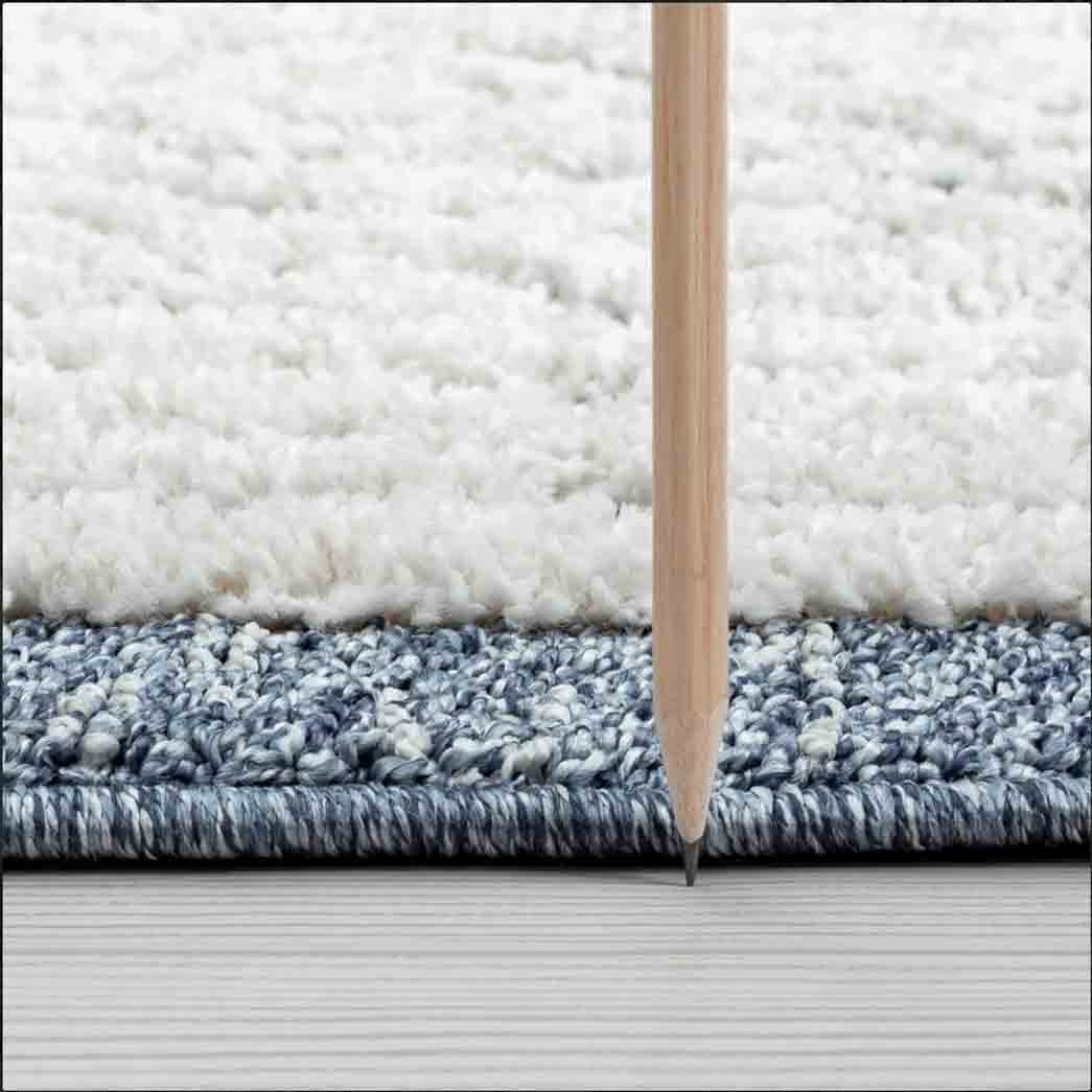 Tyse Area Rugs Monaco Blue MNC1006 thick pic