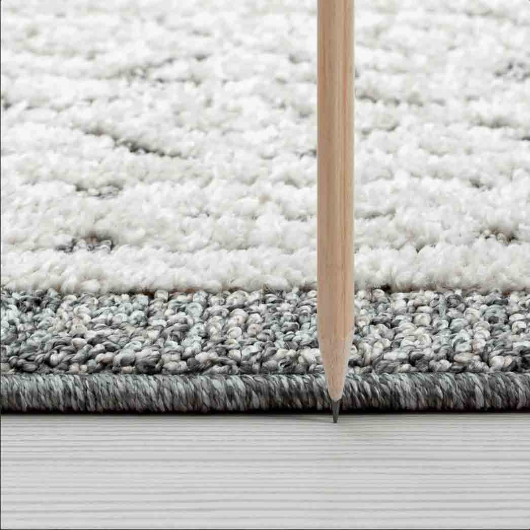 Tyse Area Rugs Monaco Gray MNC1009 thick pic