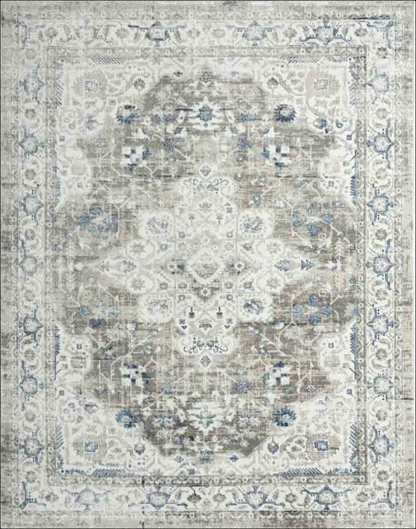 Tyse Area Rugs Palazzo Brown PLZ2308