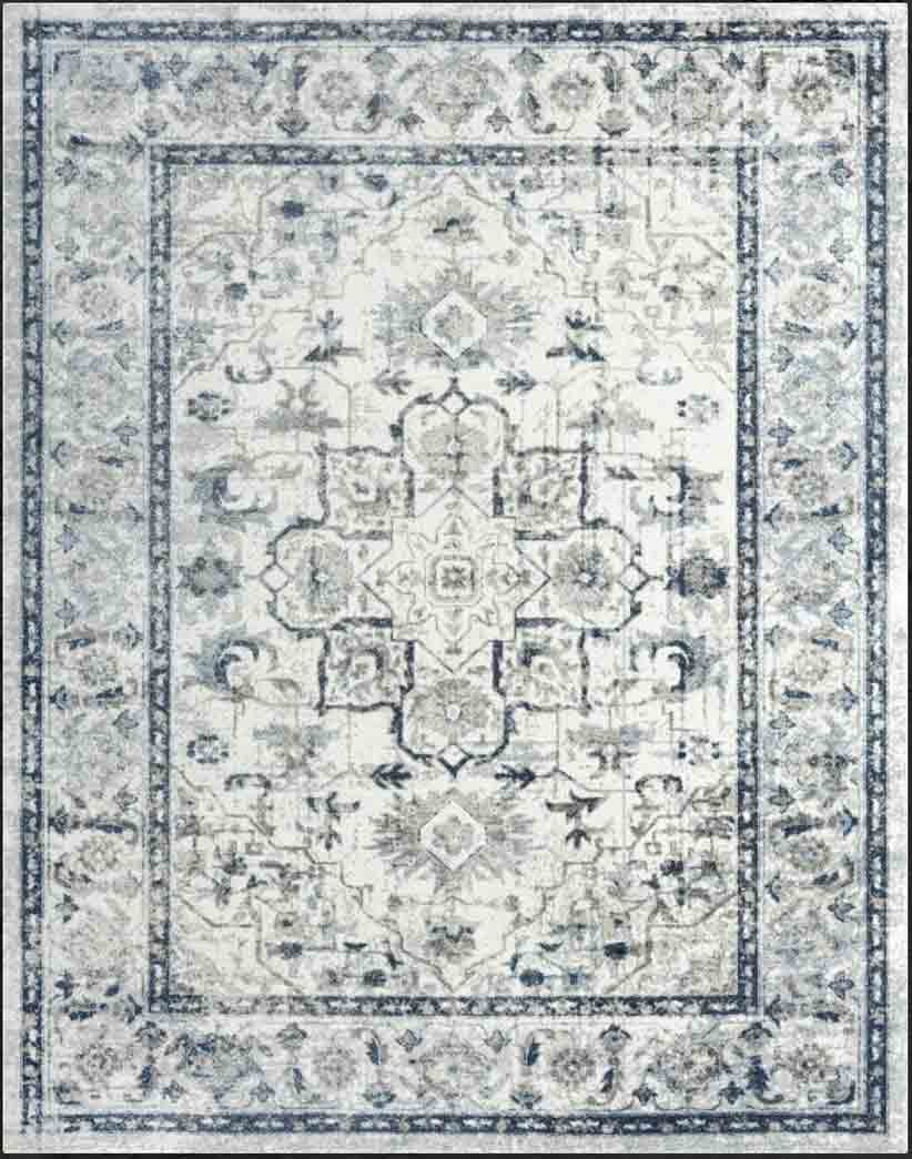 Tyse Area Rugs Palazzo Cream PLZ2117