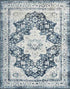 Tyse Area Rugs Palazzo Navy PLZ2307