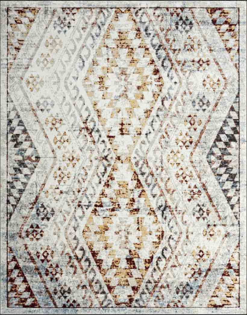 Tyse Area Rugs Palazzo Rust PLZ2904